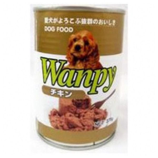 Wanpy Chicken can food 雞肉味罐頭 375g